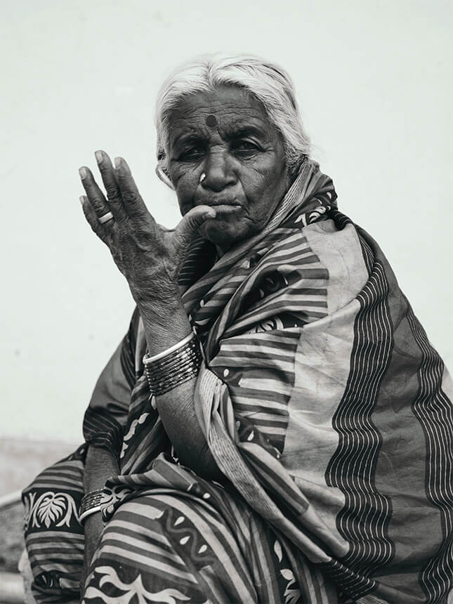 An indigenous woman