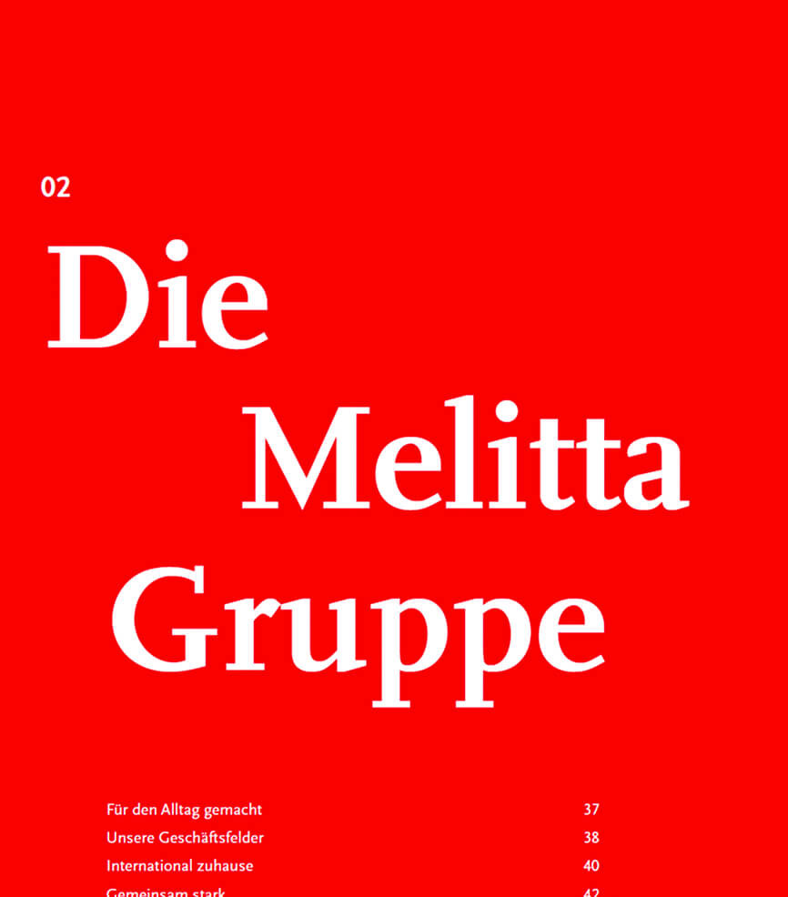 PDF Cover Die Melitta-Gruppe