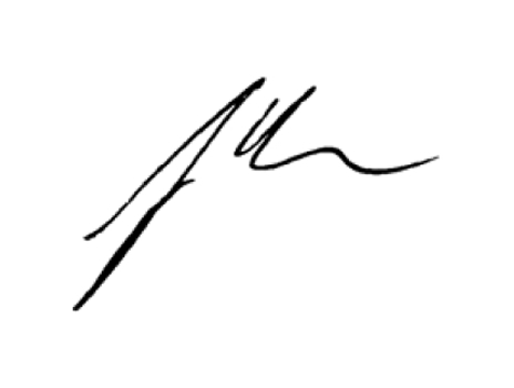 Unterschrift von Jero Bentz